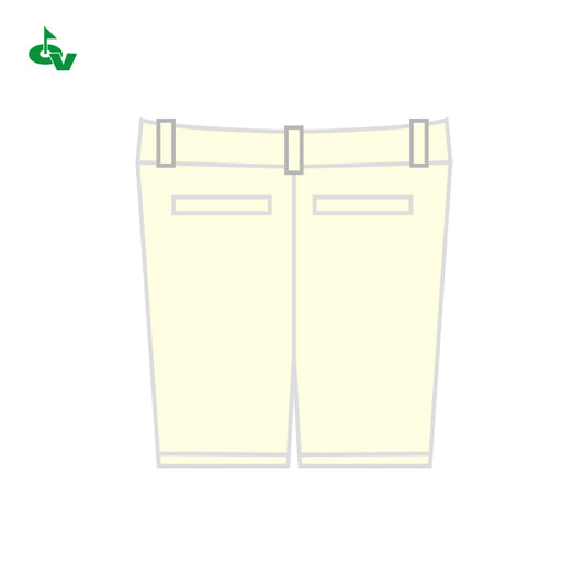 ワッペンショートパンツ(アイボリー)