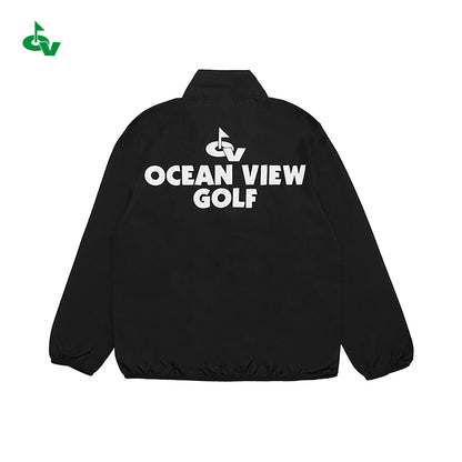 バックロゴウインドブレーカー