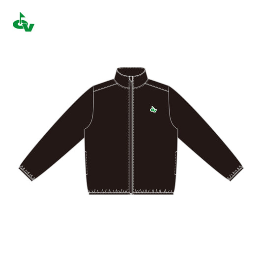 バックロゴウインドブレーカー（ブラック）