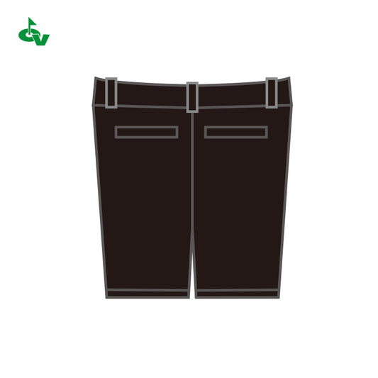 ワッペンショートパンツ（ブラック）