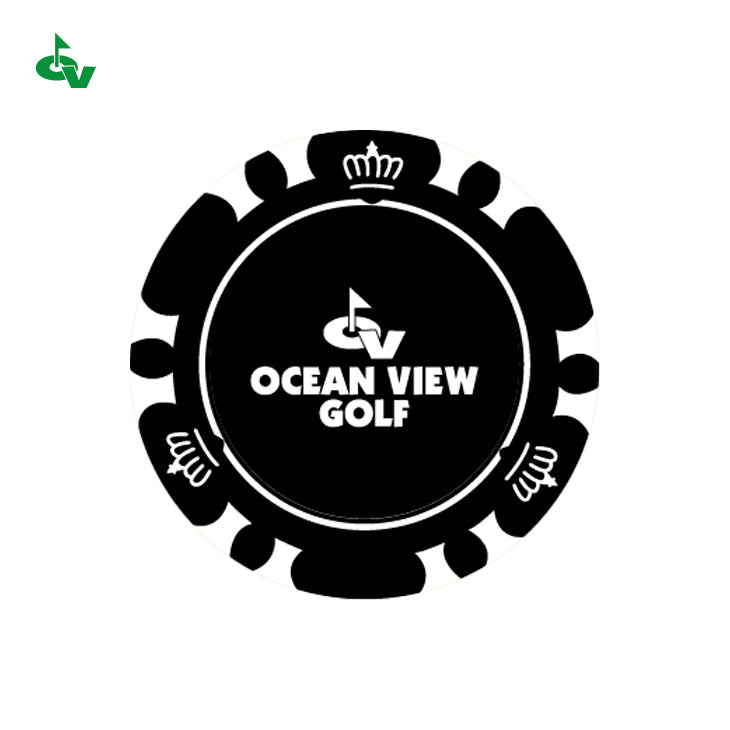 ゴルフマーカー（ブラック）