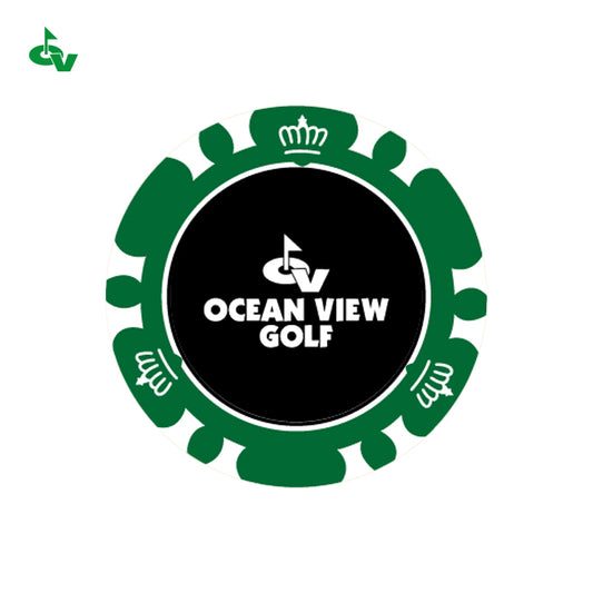 ゴルフマーカー（グリーン）